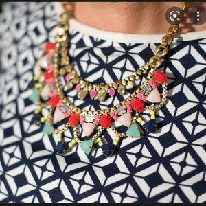 Stella & Dot Fanella Statement Necklace